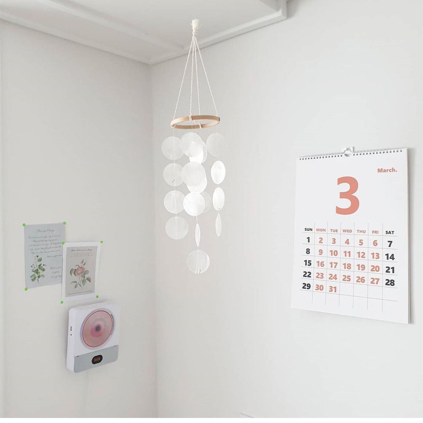 Boho Wind Chimes - Dzwonki wietrzne z muszelek na patio,
