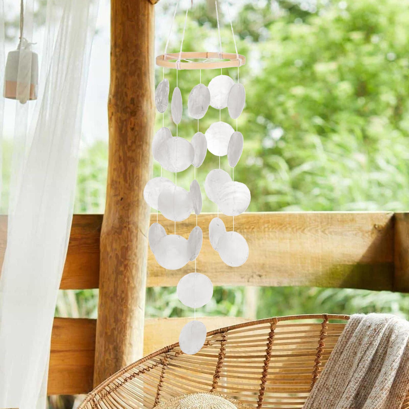 Boho Wind Chimes - Dzwonki z muszelek, wietrzny dzwonek w