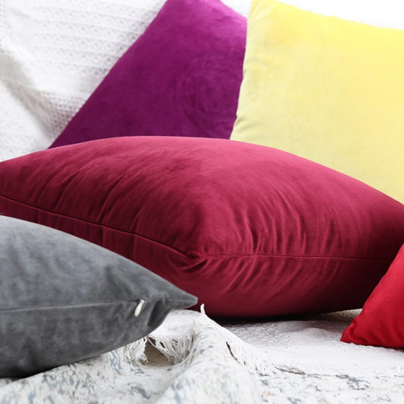 Aksamitna poszewka na poduszkę – Home Decor Aesthetic Pinterest recenzja i cena