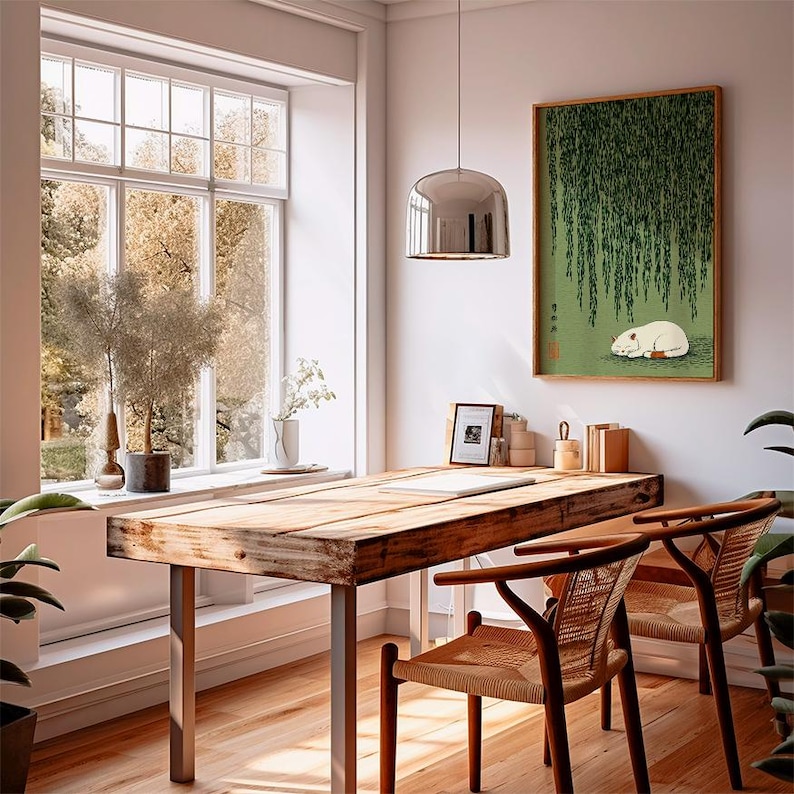 1 szt. Japoński Plakat z Kotem – Home Decor Aesthetic Pinterest recenzja i cena