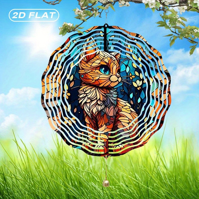 Płaski, dwuwymiarowy metalowy  – Boho Wind Chimes recenzja i cena