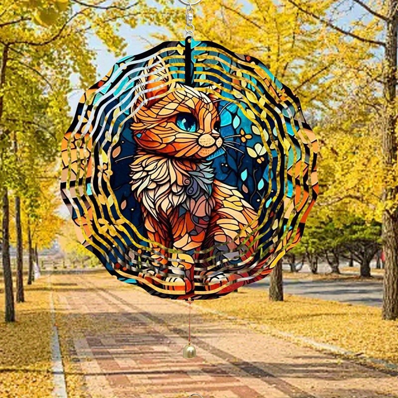 Płaski, dwuwymiarowy metalowy  – Boho Wind Chimes recenzja i cena