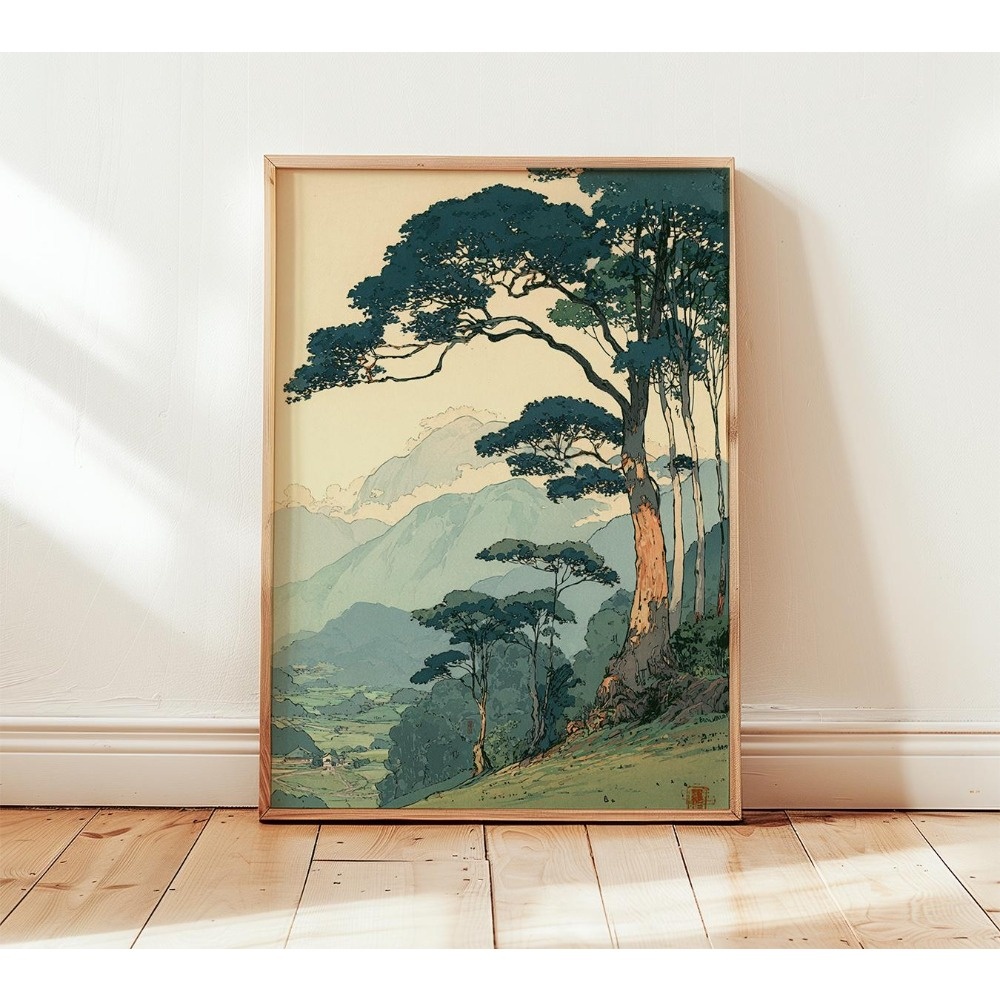 Retro Japoński Obraz na Płótni – Home Decor Aesthetic Pinterest recenzja i cena