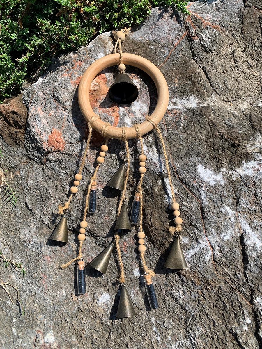 Drewniana zawieszka z dzwonecz – Boho Wind Chimes recenzja i cena