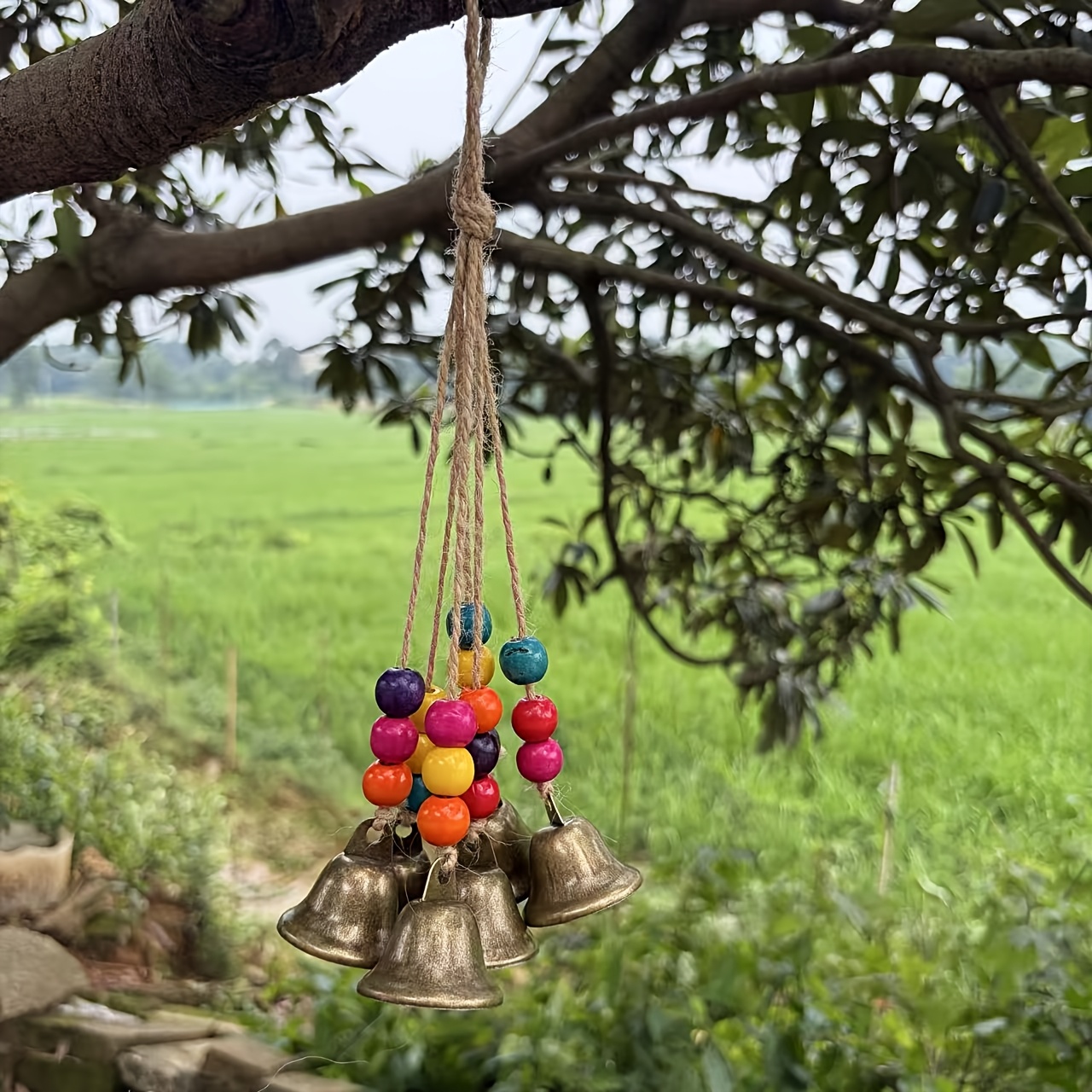 Bohemian Wind Chime z 6 brązow – Boho Wind Chimes recenzja i cena