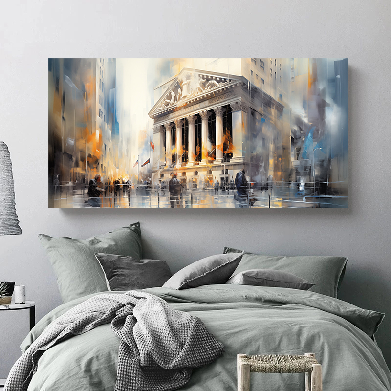Abstrakcyjny obraz na płótnie  – Home Decor Exchange recenzja i cena