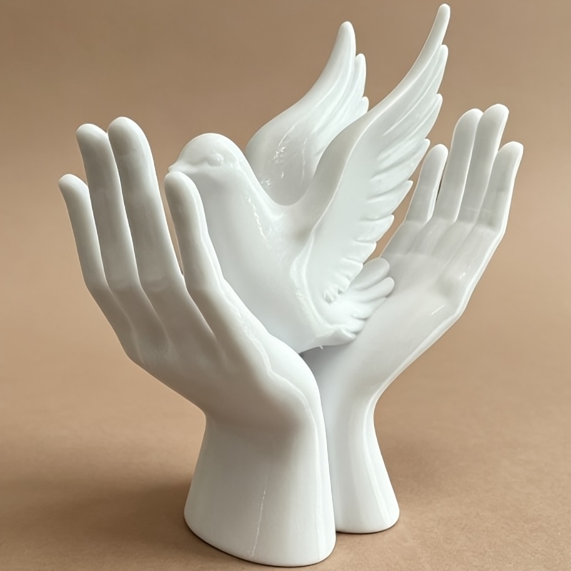 1-częściowa statuetka dłoni sy – Abstract Sculpture Resin recenzja i cena