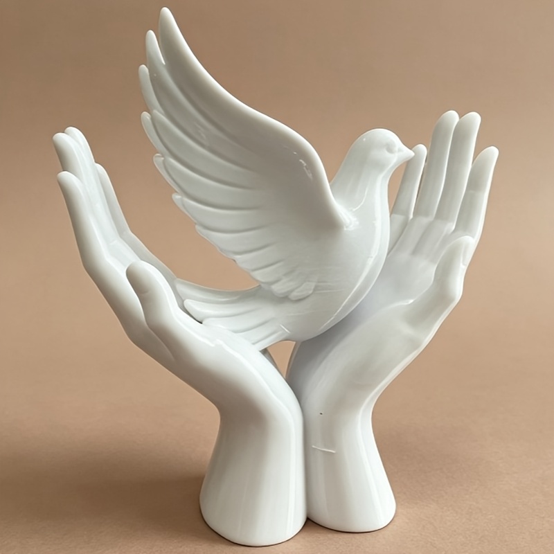 1-częściowa statuetka dłoni sy – Abstract Sculpture Resin recenzja i cena