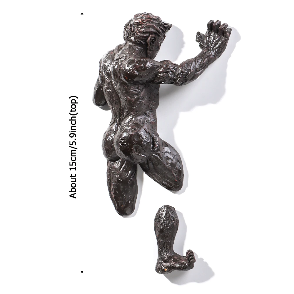 3D przez ścianę rysunek rzeźba – Abstract Sculpture Resin recenzja i cena