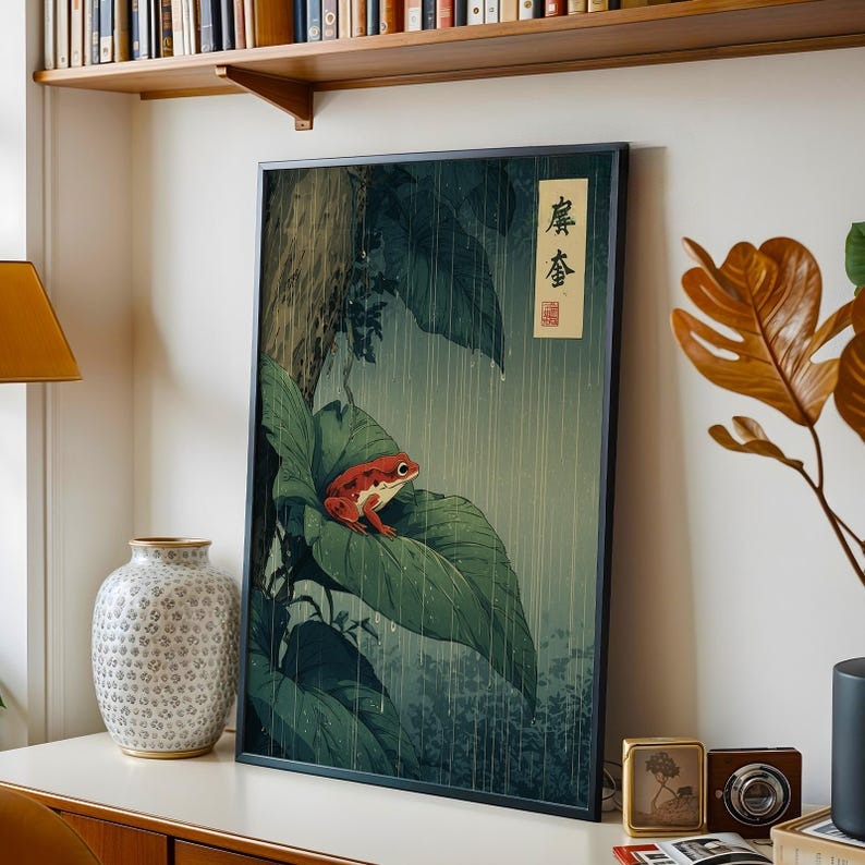1 szt. Japoński obraz na płótn – Home Decor Aesthetic Pinterest recenzja i cena