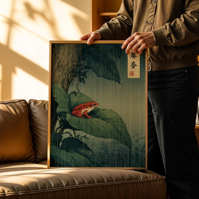 1 szt. Japoński obraz na płótn – Home Decor Aesthetic Pinterest recenzja i cena
