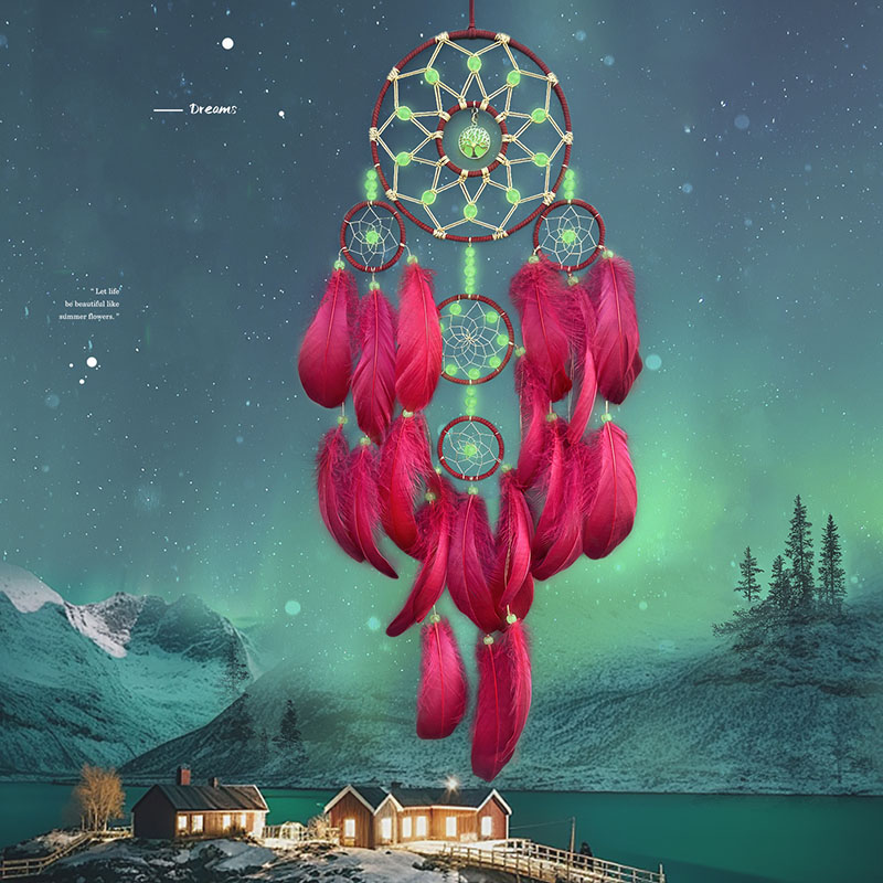 Łapacz snów Boho Ręcznie tkane – Boho Wind Chimes recenzja i cena