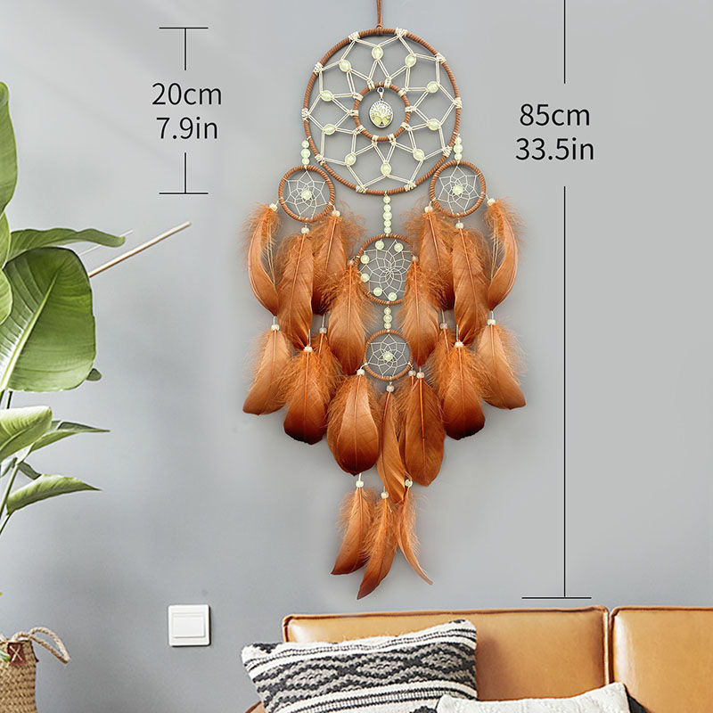 Łapacz snów Boho Ręcznie tkane – Boho Wind Chimes recenzja i cena