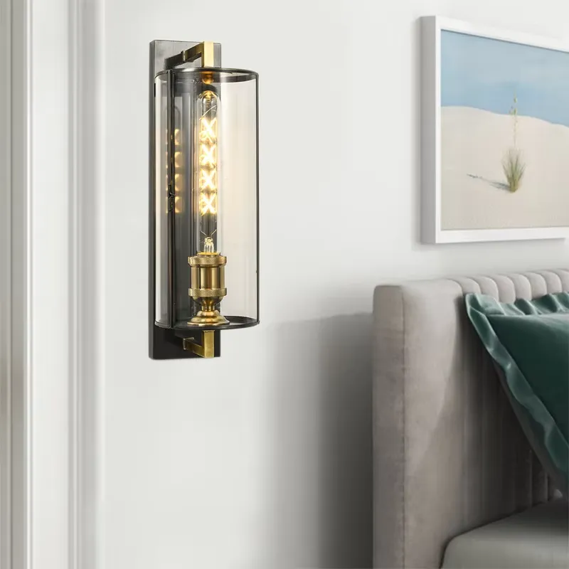 Nowoczesne złote cylindryczne  – Home Decor Light recenzja i cena