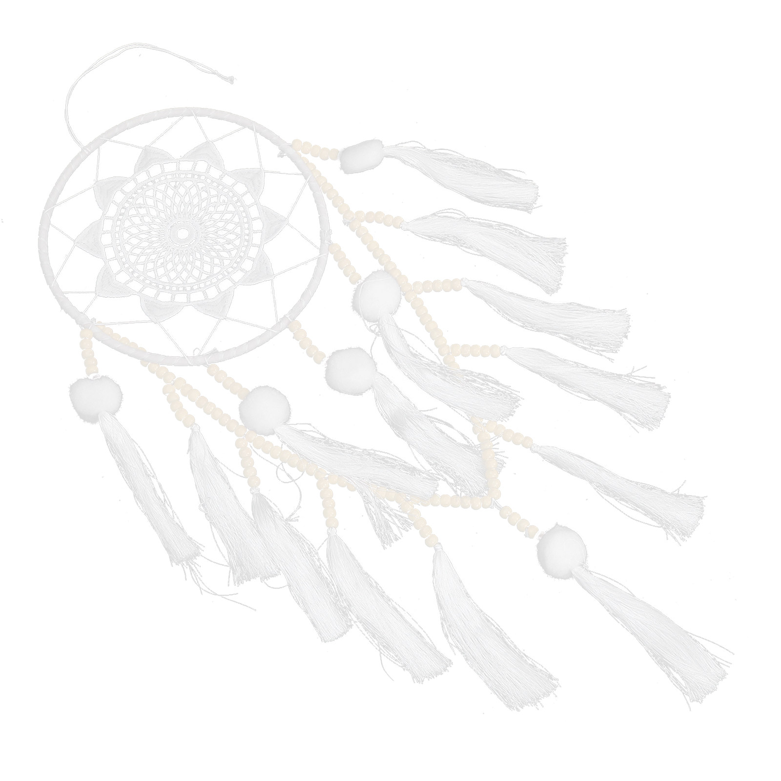 Duży biały łapacz snów w stylu – Macrame Wall Hanging recenzja i cena