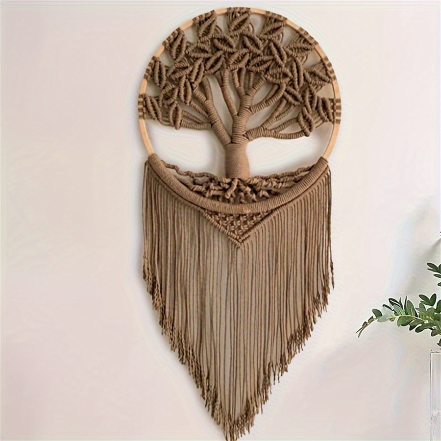 Drzewo życia Makrama Wisząca Ś – Macrame Wall Hanging recenzja i cena
