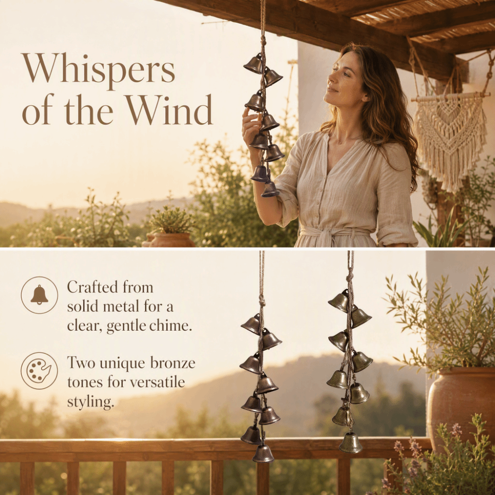 2 szt. Boho żelazne dzwonki wi – Boho Wind Chimes recenzja i cena