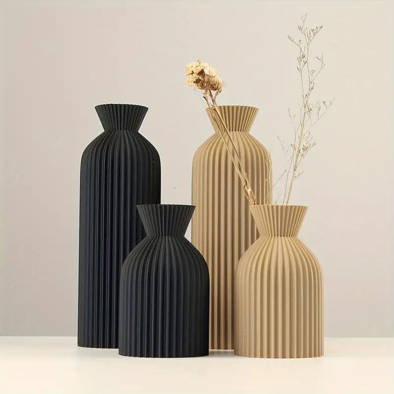 Elegancki czarny plastikowy wa – Home Decor Aesthetic Pinterest recenzja i cena