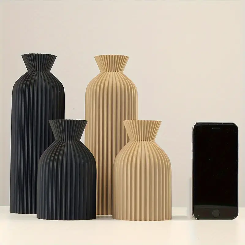Elegancki czarny plastikowy wa – Home Decor Aesthetic Pinterest recenzja i cena