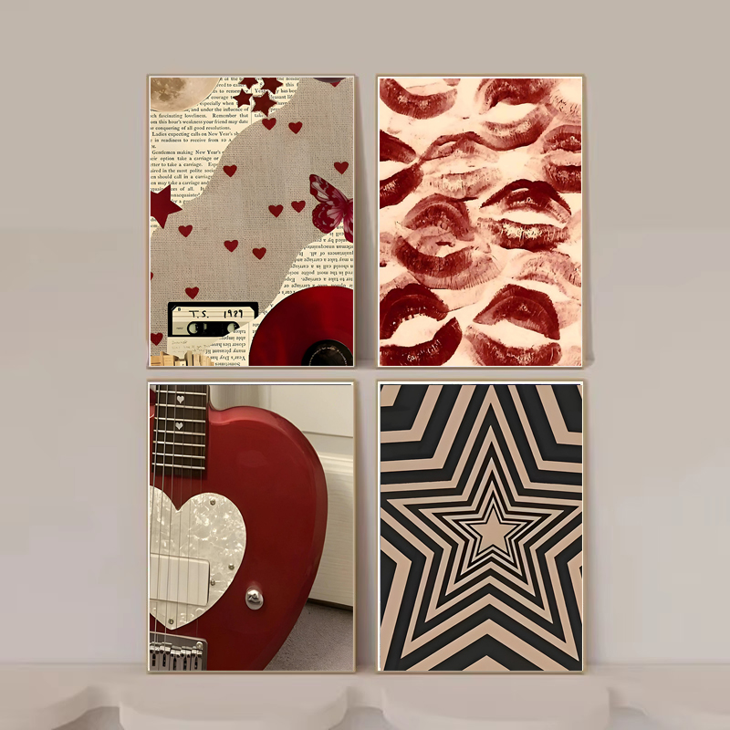Plakaty Y2K Rock Style Obraz n – Home Decor Aesthetic Pinterest recenzja i cena