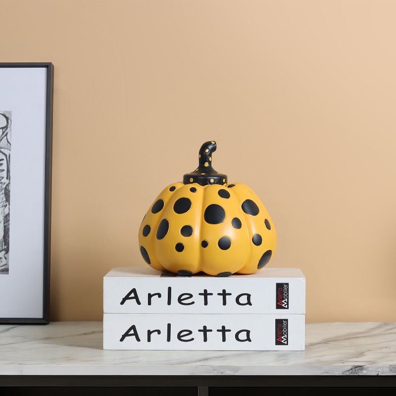 Abstrakcyjna lalka dynia w kro – Abstract Sculpture Resin recenzja i cena