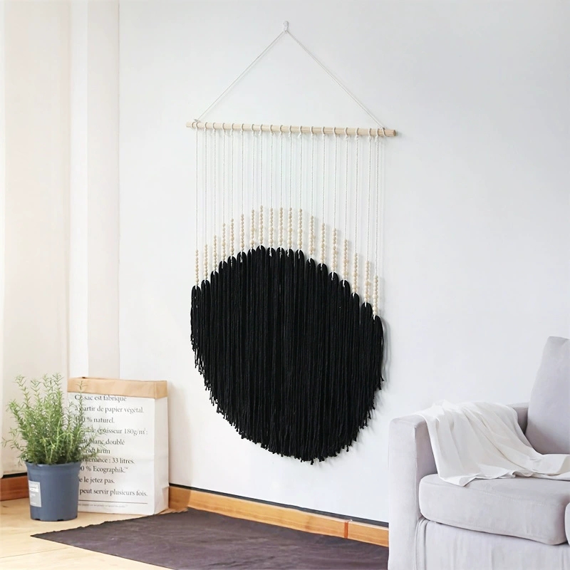 Półokrągła makrama wisząca na  – Macrame Wall Hanging recenzja i cena
