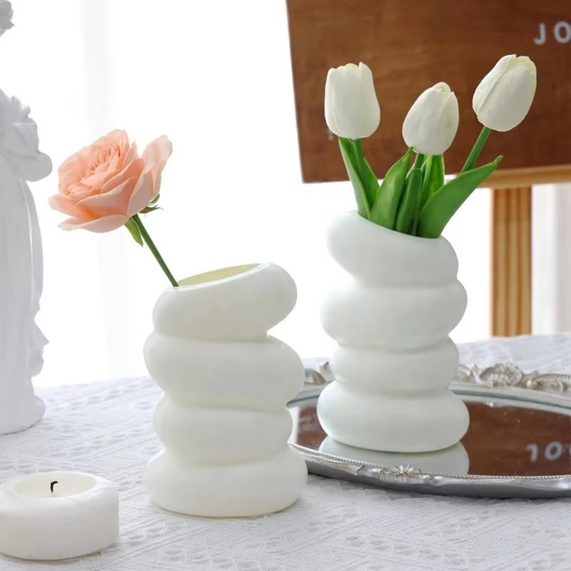 1PC Plastikowy spiralny biały  – Home Decor Aesthetic Pinterest recenzja i cena