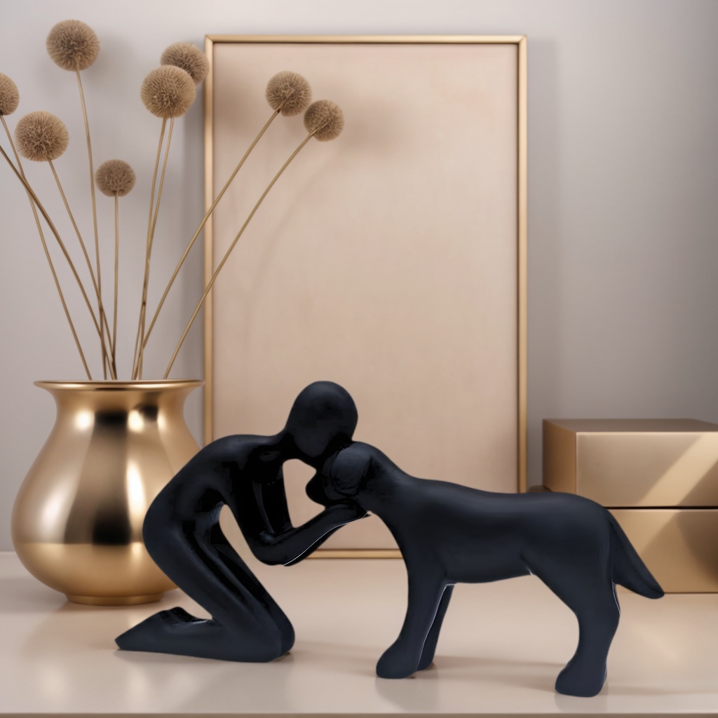 1 sztuka kreatywnej statuetki  – Abstract Sculpture Resin recenzja i cena