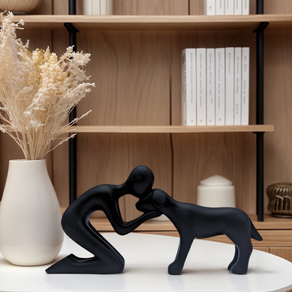 1 sztuka kreatywnej statuetki  – Abstract Sculpture Resin recenzja i cena