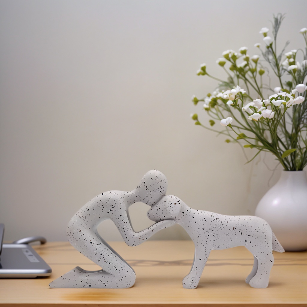 1 sztuka kreatywnej statuetki  – Abstract Sculpture Resin recenzja i cena