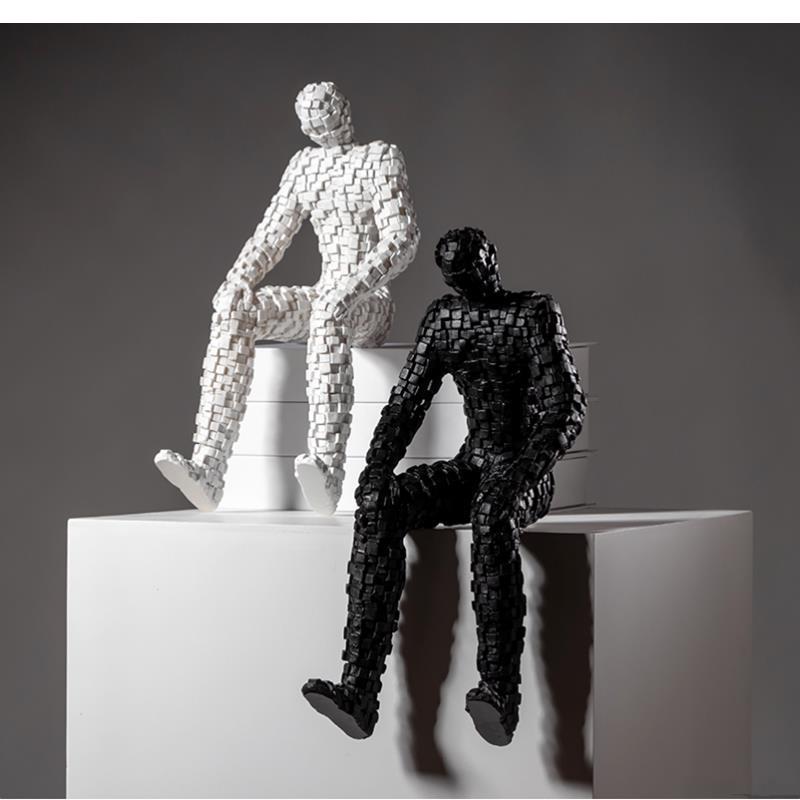 Figurki mozaikowe Rzeźba Sztuk – Abstract Sculpture Resin recenzja i cena