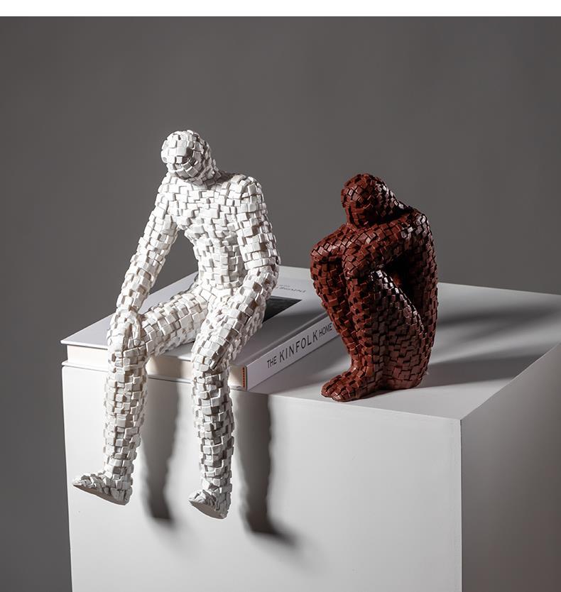 Figurki mozaikowe Rzeźba Sztuk – Abstract Sculpture Resin recenzja i cena