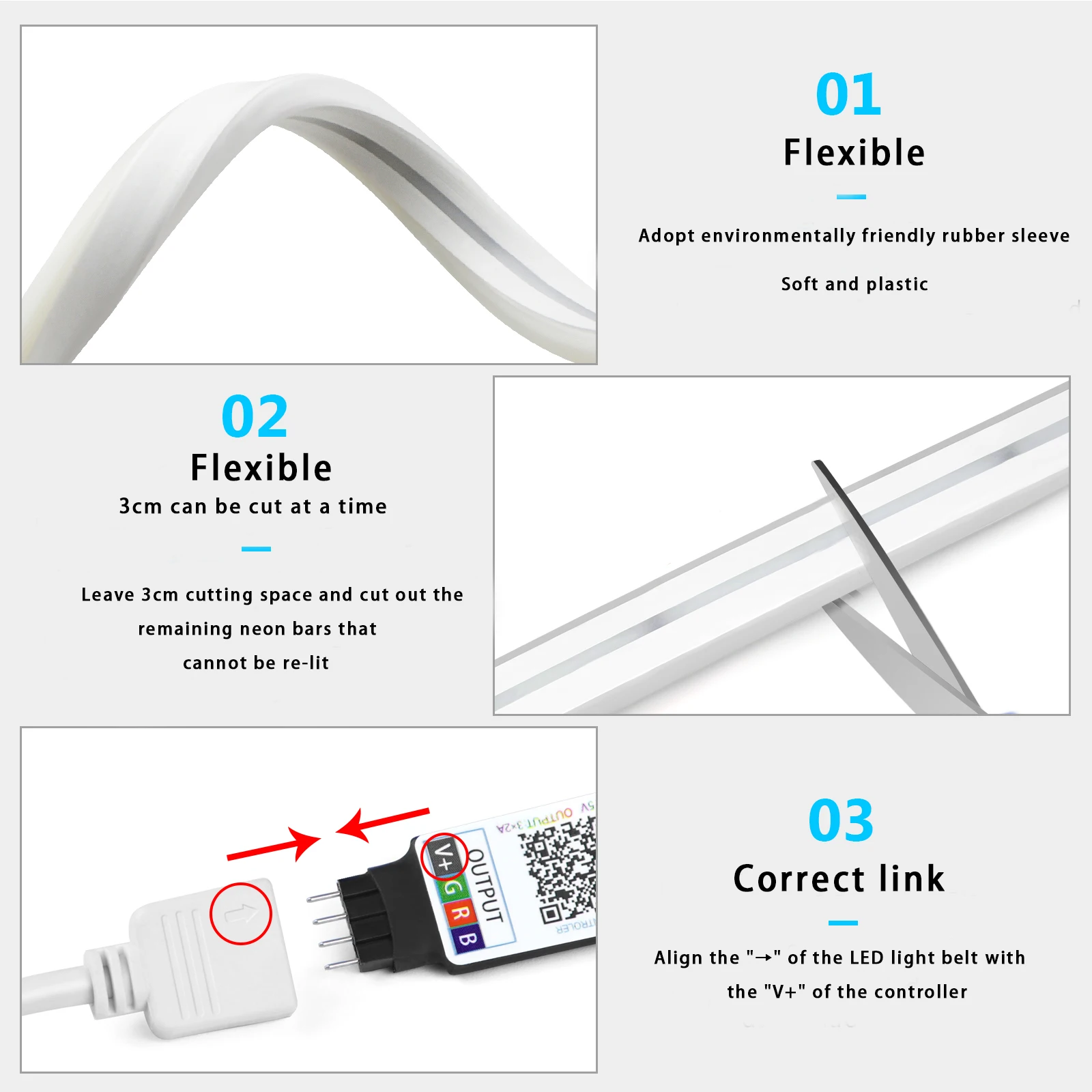 Taśma LED Neon RGB 1-5m, 5V US – Home Decor Light recenzja i cena
